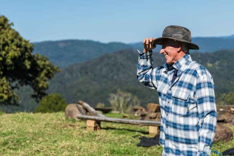 Smiling Farmer